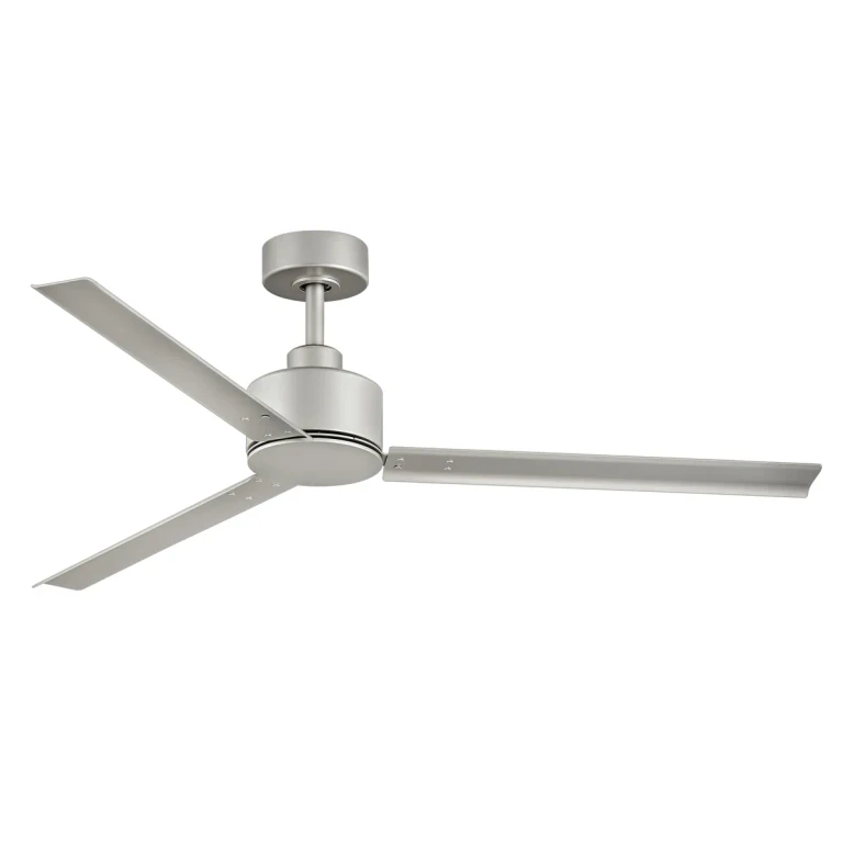 Hinkley Indy 56" Indoor/Outdoor Ceiling Fan in Brushed Nickel - 900956FBN-NWA