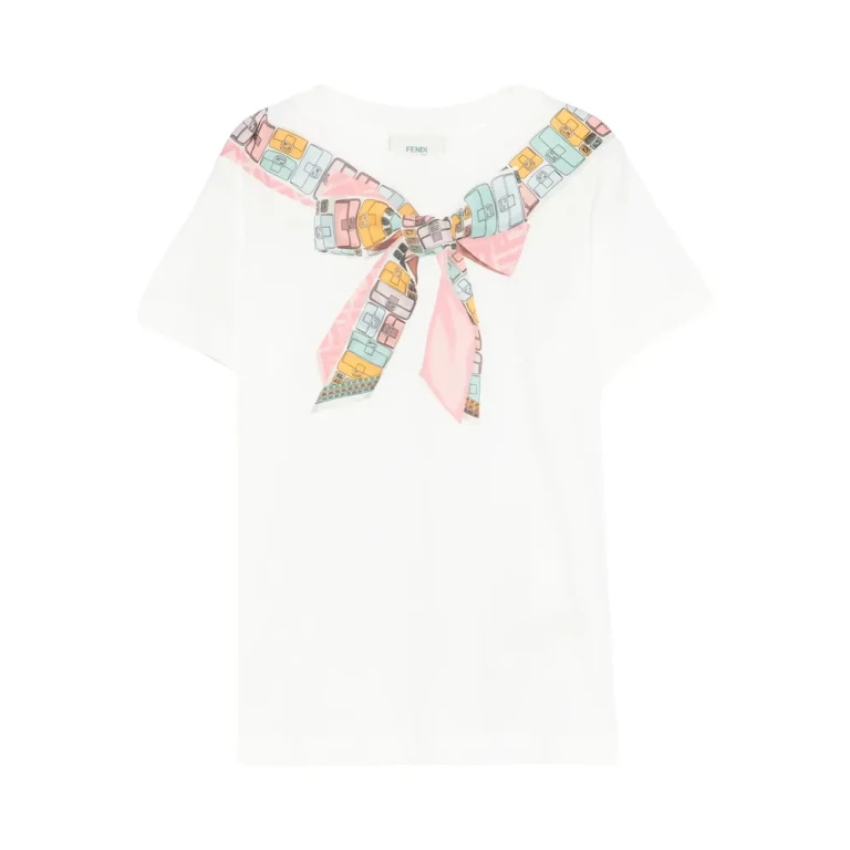 T-shirt graphique Fendi