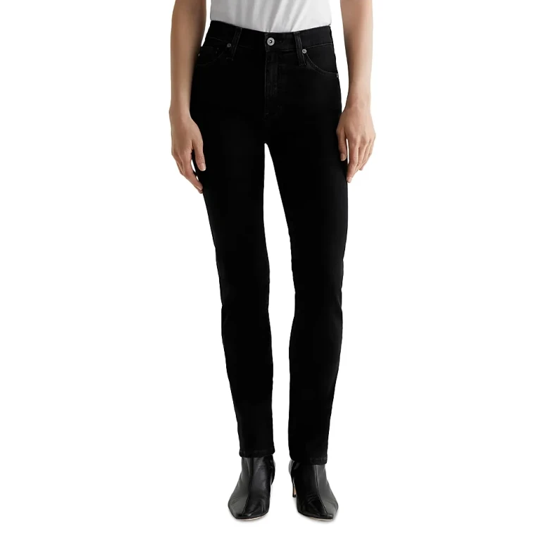 Ag Mari Mid Rise Slim Straight Jeans in Alchemy