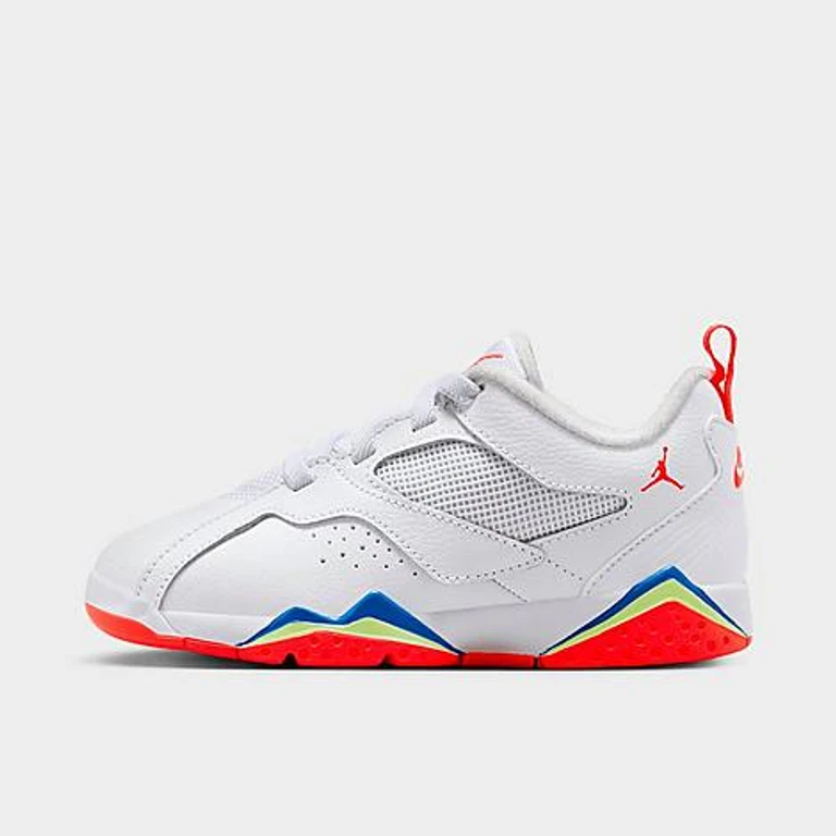 Jordan Little Kids MVP 92 Basketball Shoes in White/Vast Grey/Game Royal Size: 1.0