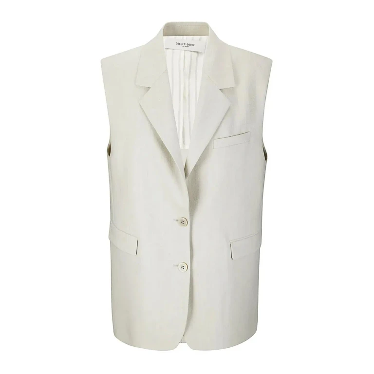 Golden Goose Gilet - Blanc