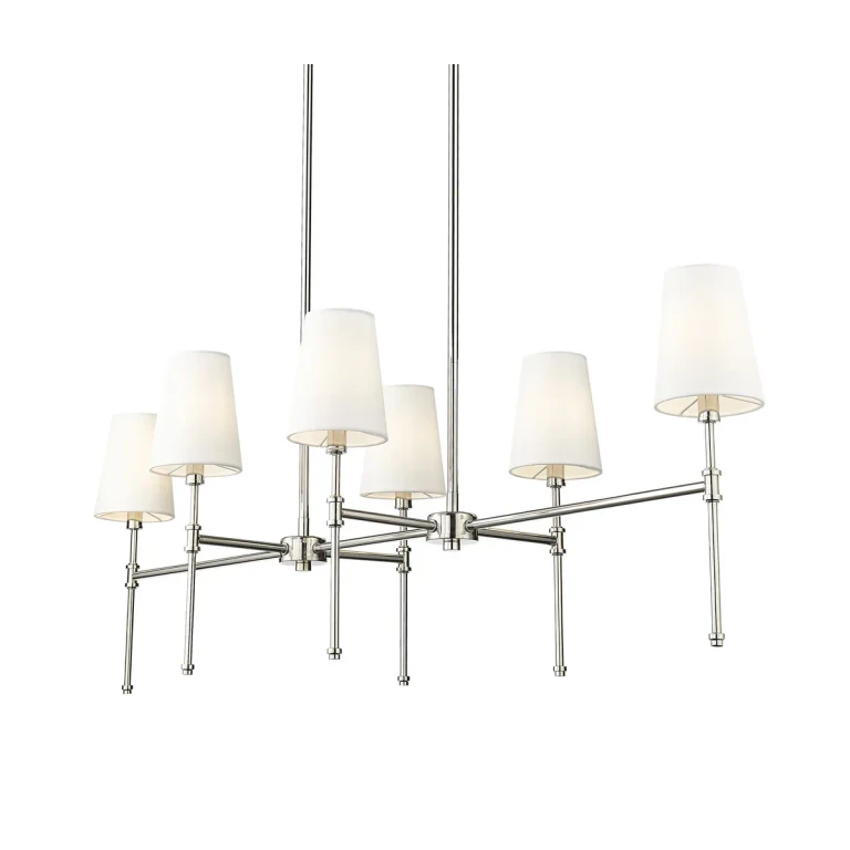 Polished Nickel Chandelier from the Adorra Collection