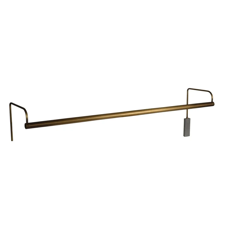 House of Troy Slim-Line 43" Picture Light in Antique Brass