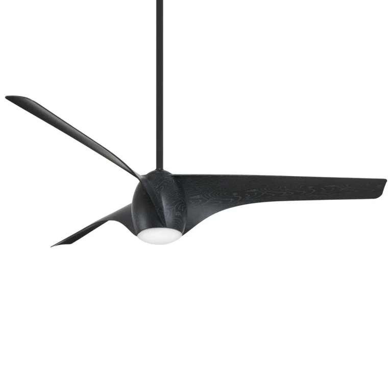 Matte Black Maple 65"Ceiling Fan from the Airewave Collection