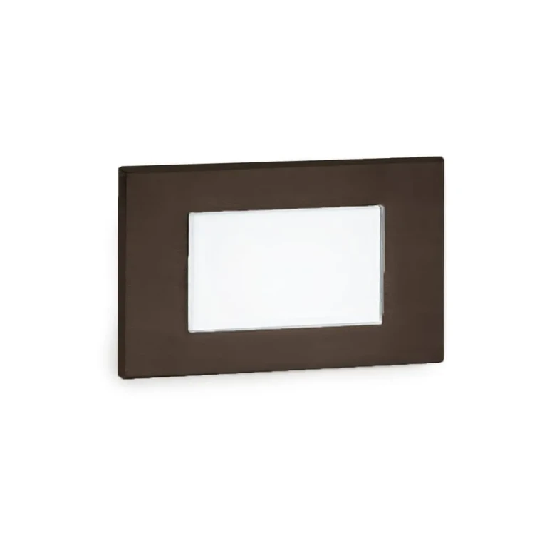 WAC Lighting 277V 1-Light LED Diffused Step and Wall Light in Bronze - WL-LED130F-AM-BZ