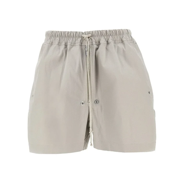 RICK OWENS 'Bela' stretch cotton bermuda shorts Man 52