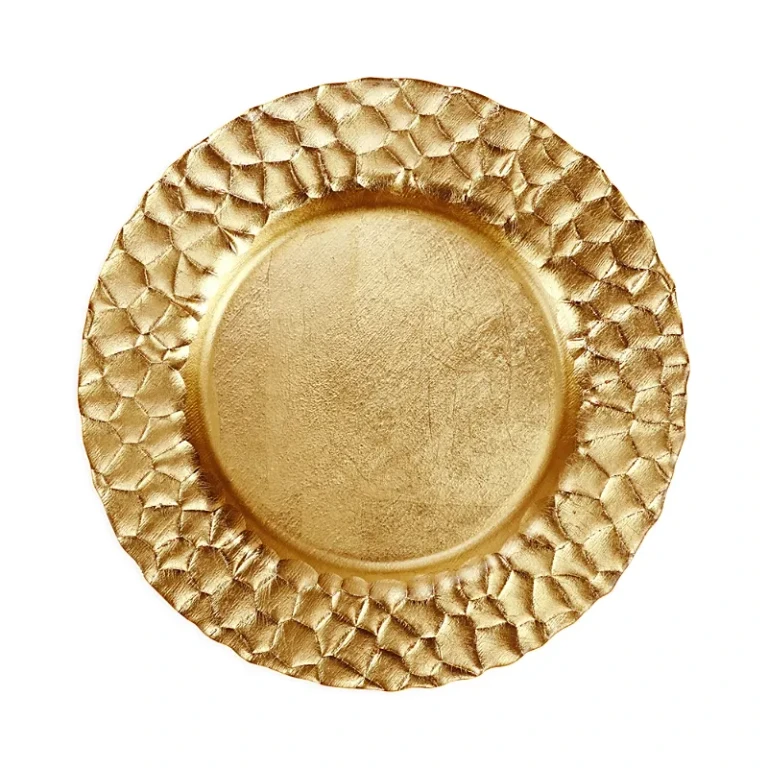 Vietri Rufolo Glass Honeycomb Service Plate Charger