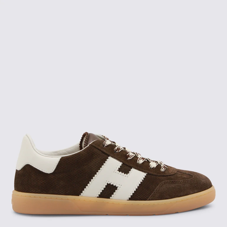 Hogan Sneakers Zenzero/bianco _cover Tex/le Sole El - Women