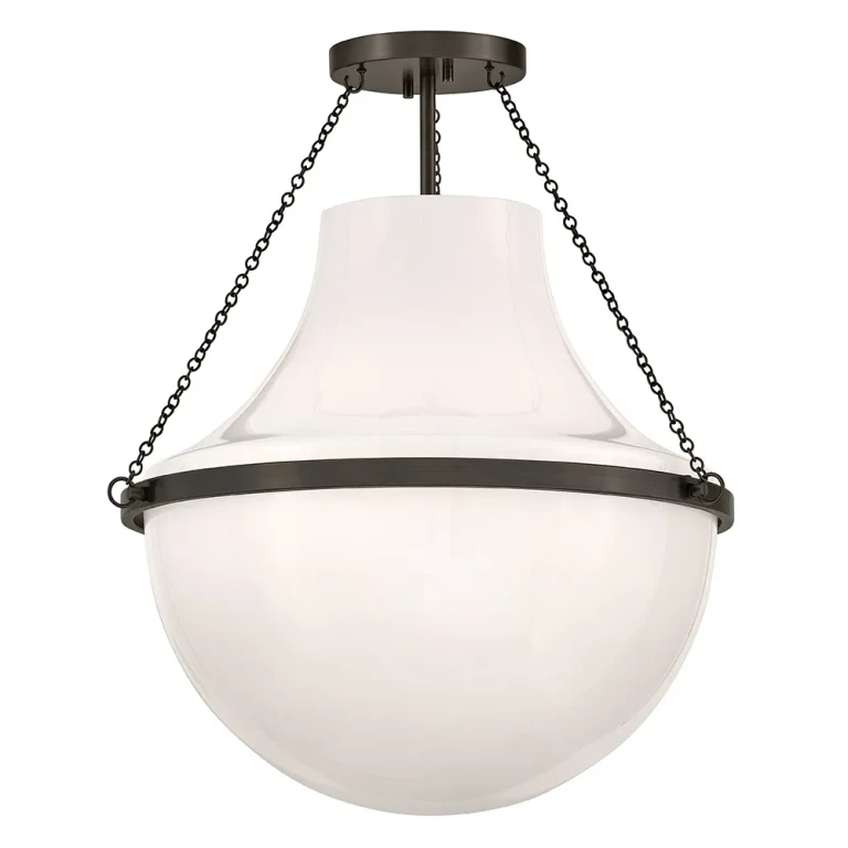 Black Oxide LED Semi-Flush Mount from the Collins Collection