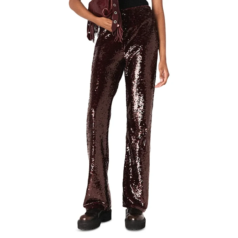 Maje Sequin Pants