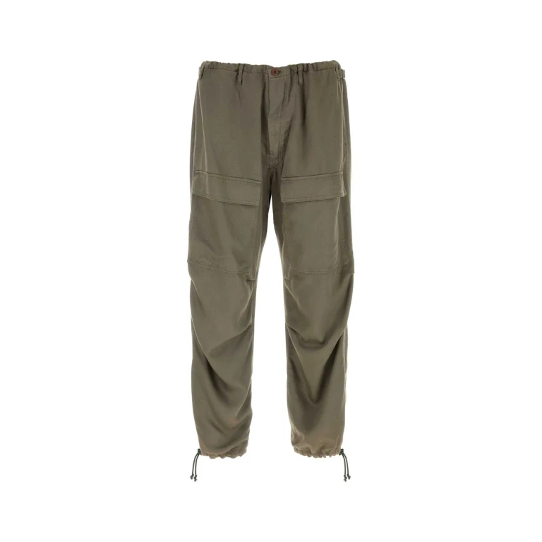 Magliano Army Green Lyocell Cargo Pant