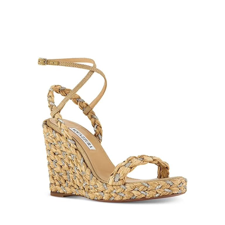 Aquazzura Women's Costiera Wedge Sandals