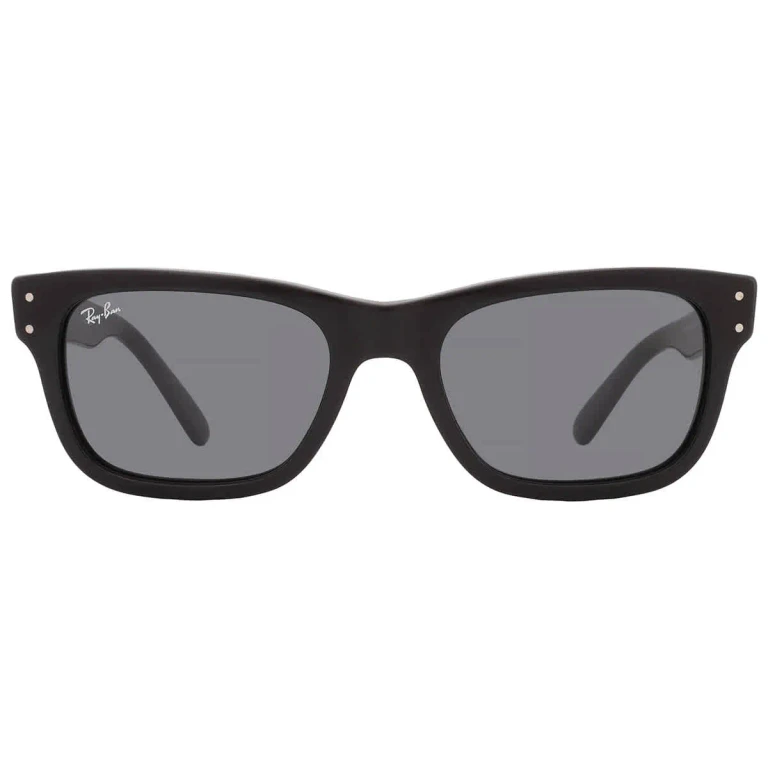 Ray Ban Mr Burbank Blue Rectangular Mens Sunglasses RB2283 901/R5 55