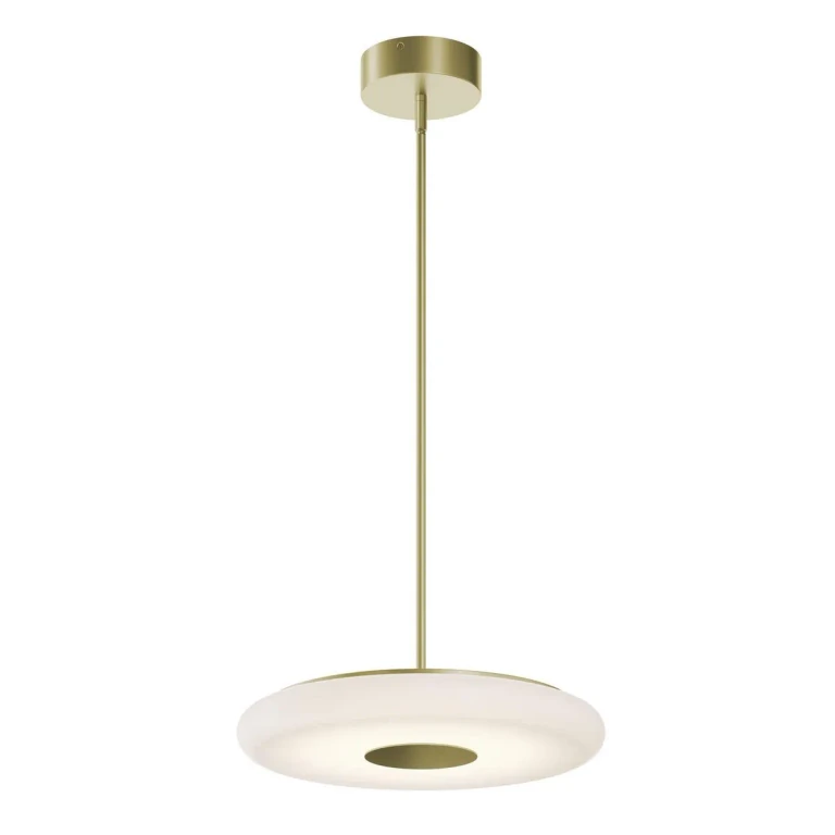 Light Antique Brass LED Pendant from the June Collection