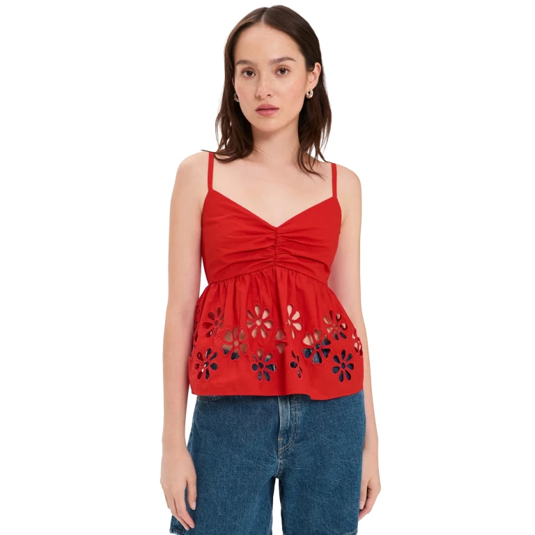 RAILS Meru Tank Scarlet XS