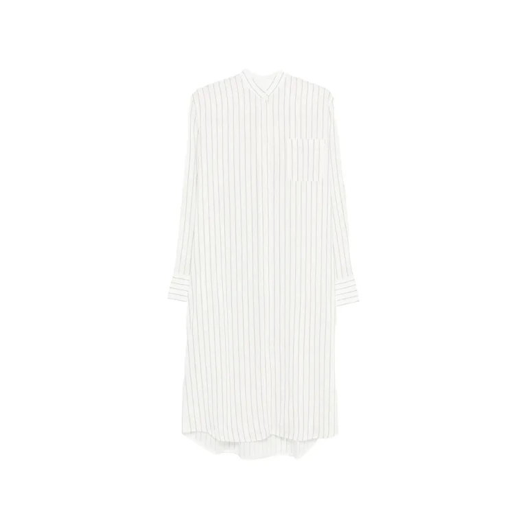 Toteme Striped Shirt Midi Dress