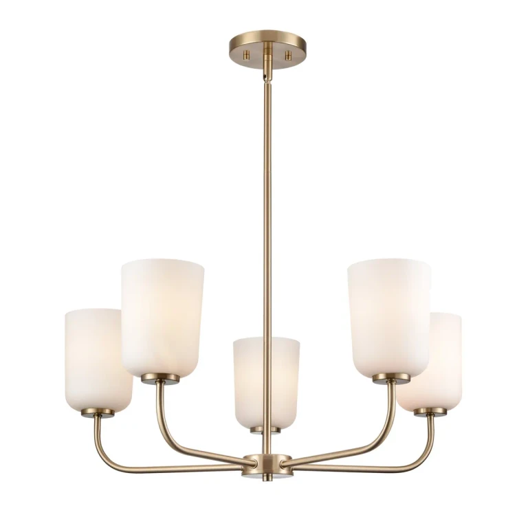 Modern Gold Chandelier from the Laphia Collection