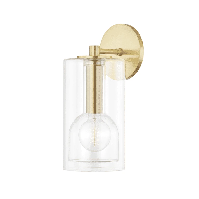 Mitzi Belinda Wall Sconce in Aged Brass - H415101A-AGB