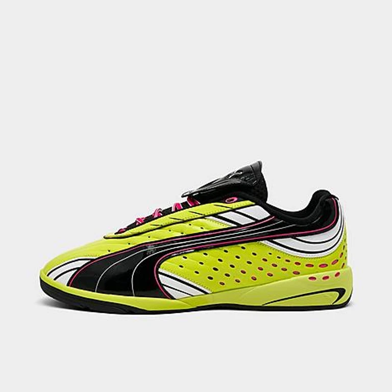 Men's Puma V-S2 Endgame Casual Shoes in Lime Smash/Puma Black Size: 7.5