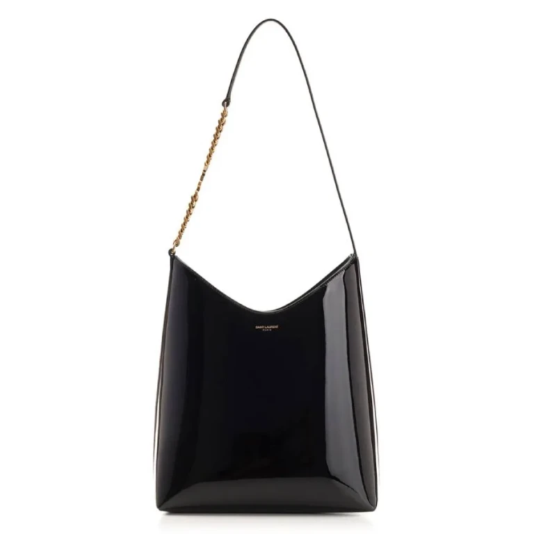 Saint Laurent Mini Rendez-Vous Leather Shoulder Bag