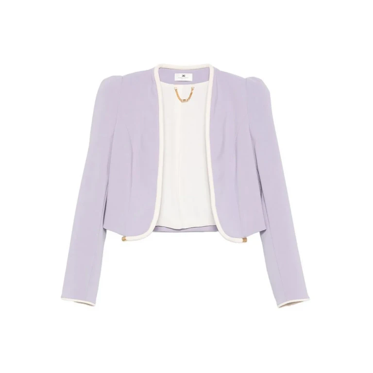 Elisabetta Franchi Veste Casual - Métallique