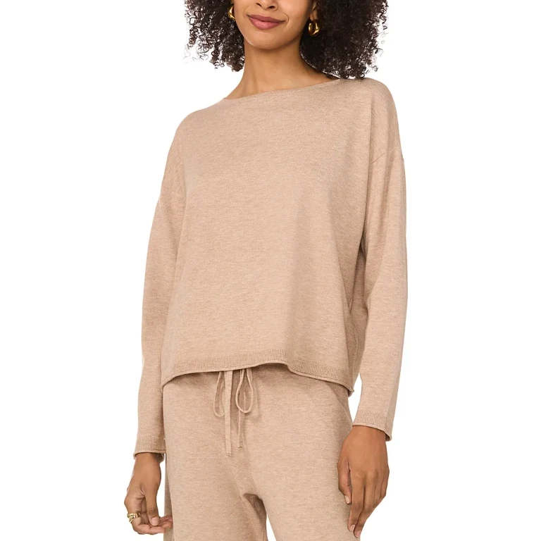Vince Camuto Long Sleeve Crewneck Sweater