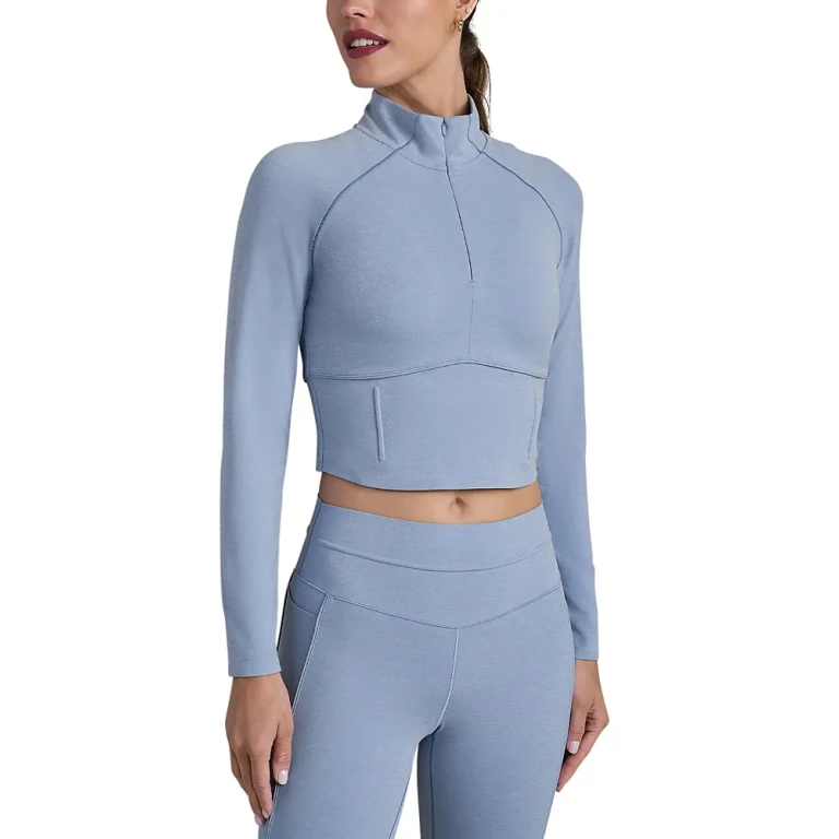 Rhone Heather Revive Quarter Zip Top
