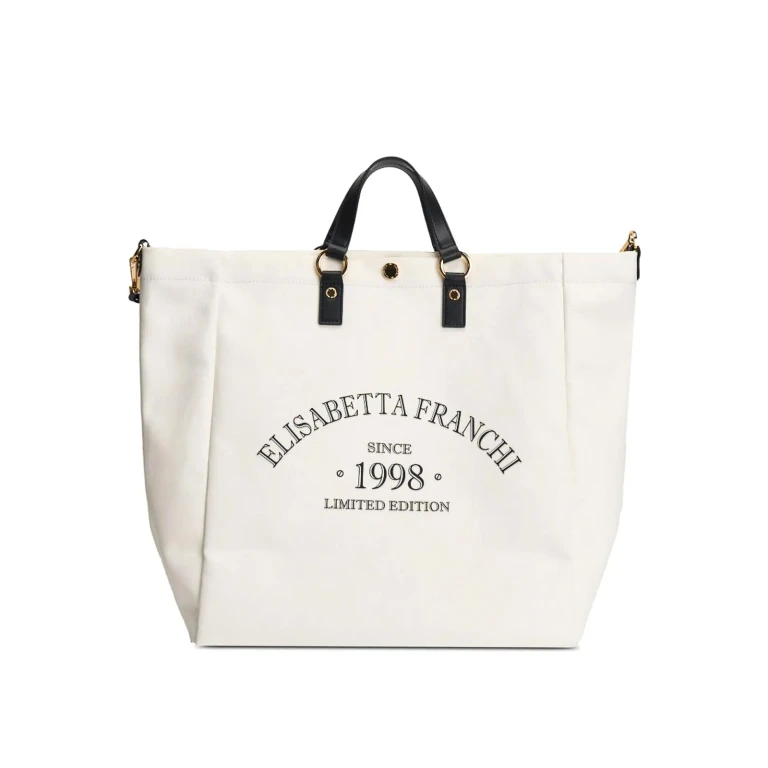 Elisabetta Franchi Sac Cabas - Blanc