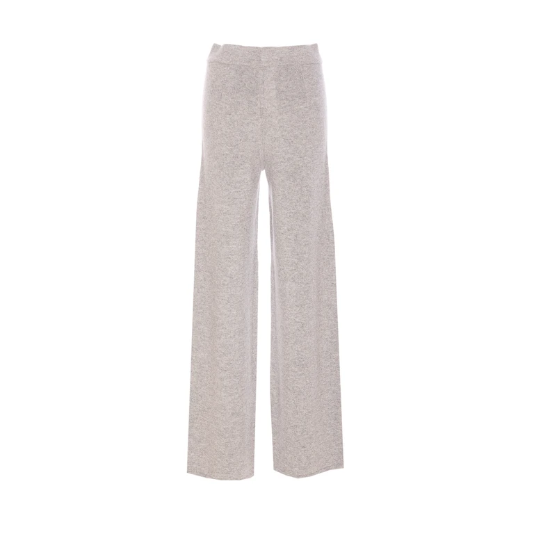Max Mara Studio Trousers Grey Wool - Women
