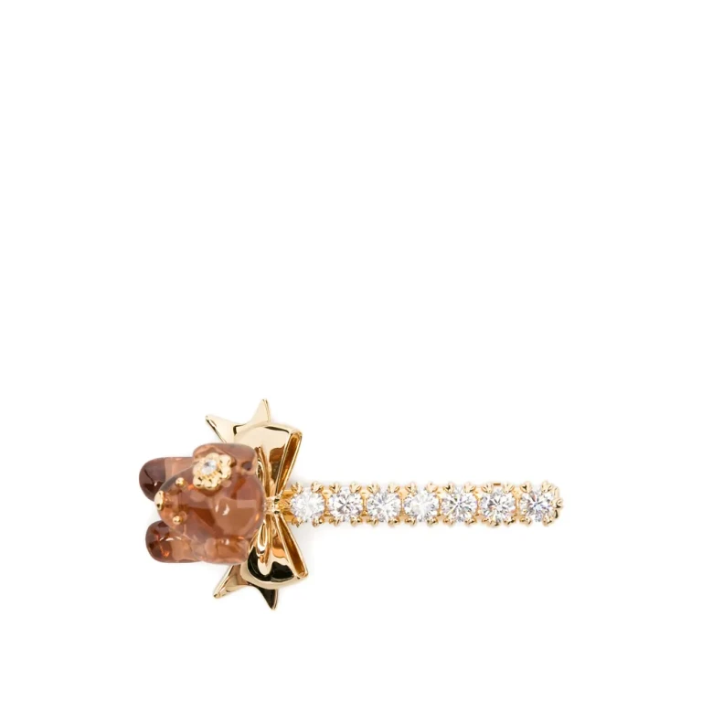 Yvmin Dog Bow Hair Clip