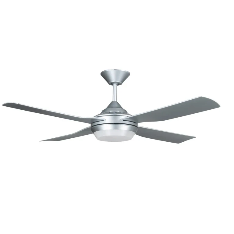 Silver 52" Ceiling Fan from the Moonah Collection