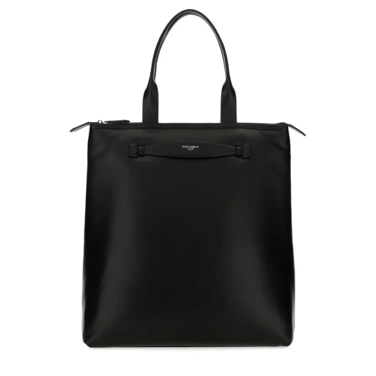 Dolce & Gabbana Leather Shopping Bag