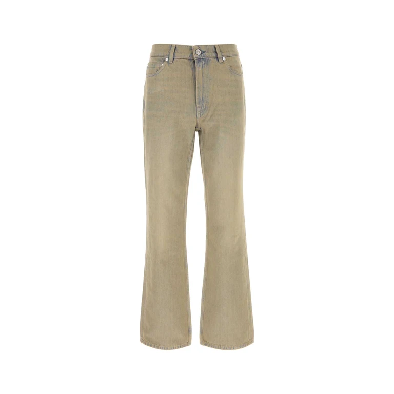Our Legacy Dove Grey Denim Pant Lume Wash Exterior: Cotton Polyester Jean - Men