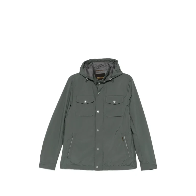 Moorer Hooded Pocket Jacket