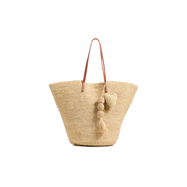 Hat Attack Mary Tote Natural One Size