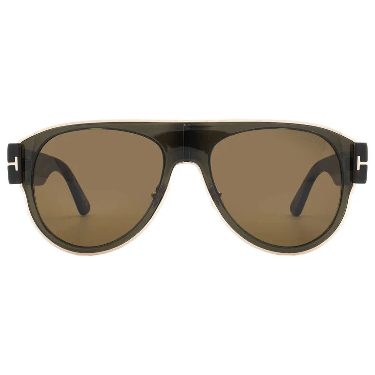 Tom Ford Lyle Brown Pilot Unisex Sunglasses FT1074 51J 58