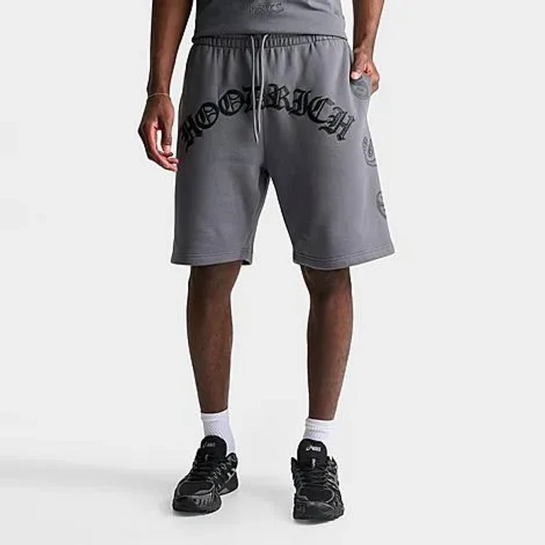 Hoodrich Men's Inkline Fleece Shorts in Lava Smoke Size: Small