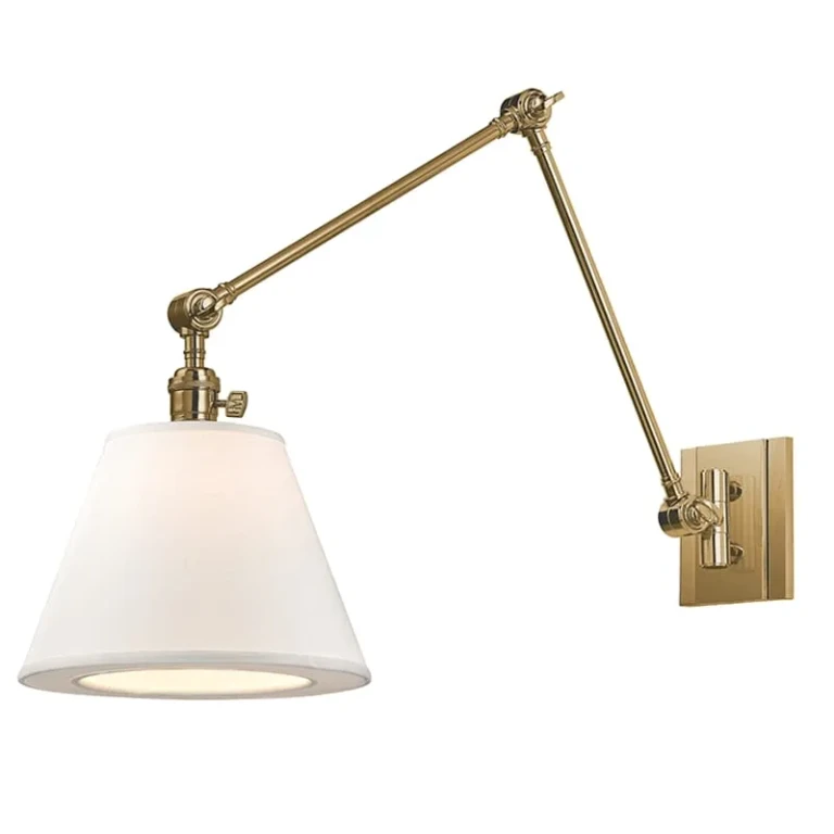 Hillsdale 13" Wall Sconce in Aged Brass
