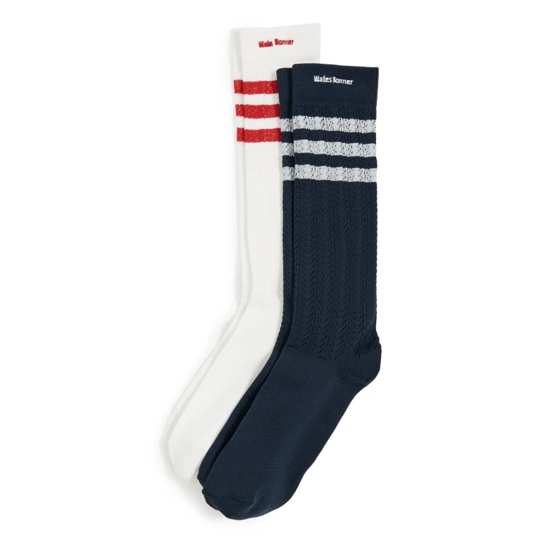 Adidas x Wales Bonner Adidas x Wales Bonner 2 Pack Socks Chalk White/Night Navy XS