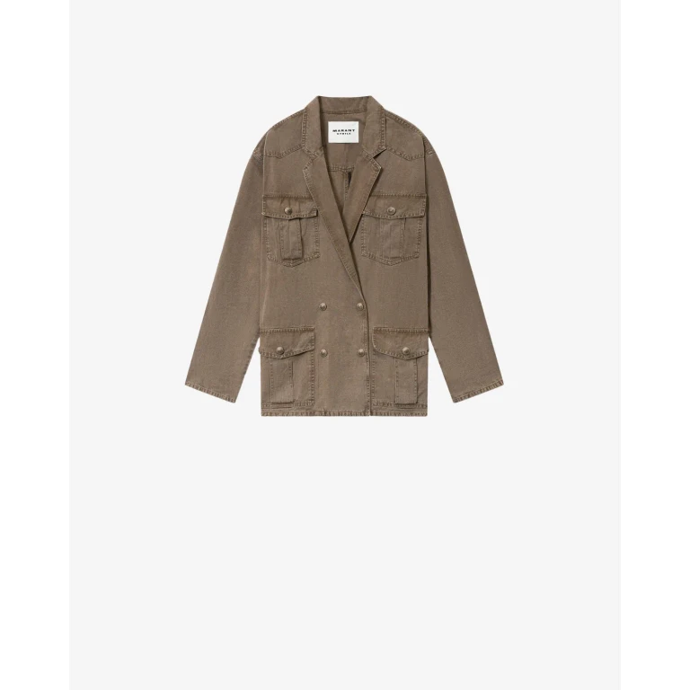 Veste Nevala - Femme - Foncé Bronze - Taille 34 - Marant Étoile