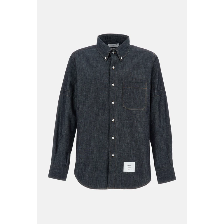 Thom Browne Shirts Blue - Men