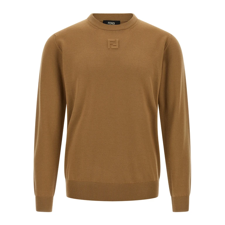 Beige Virgin Wool Cardigan Clothing - Men