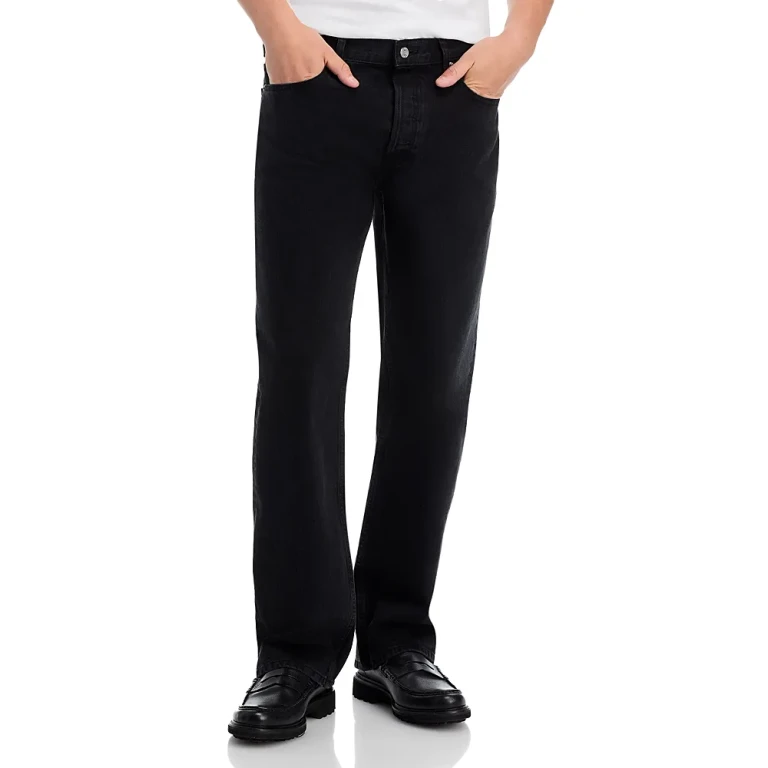 Frame Relaxed Fit Jeans in Rewind Black