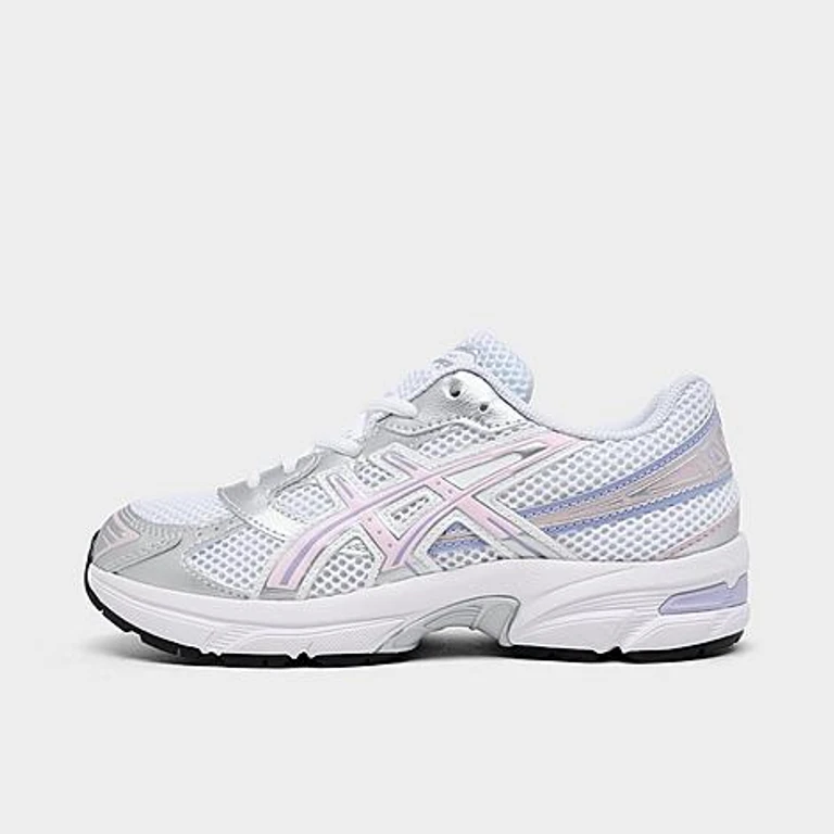 Big Kids ASICS GEL-1130 Casual Shoes in White/Cosmos Size: 3.5