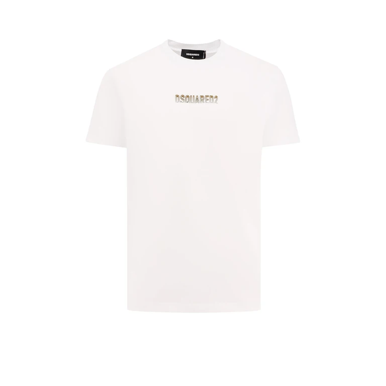 Dsquared2 T-shirts and Polos White Cotone - Men