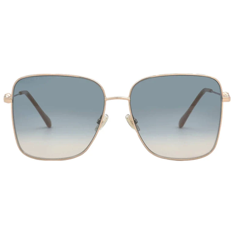 Jimmy Choo Blue Gradient Square Ladies Sunglasses HESTER/S 0BKU/I4 59