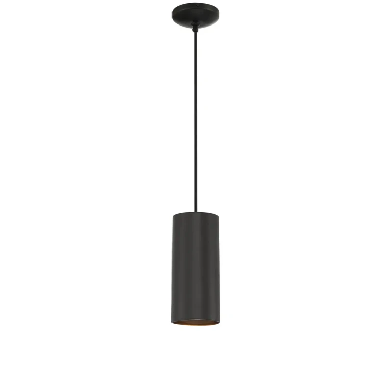 Matte Black LED Pendant from the Pilson XL Collection