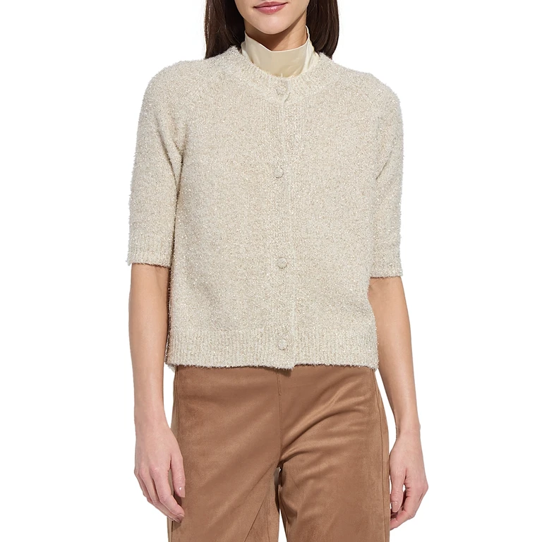 Lysse Plus Kennedy Short Sleeve Cardigan