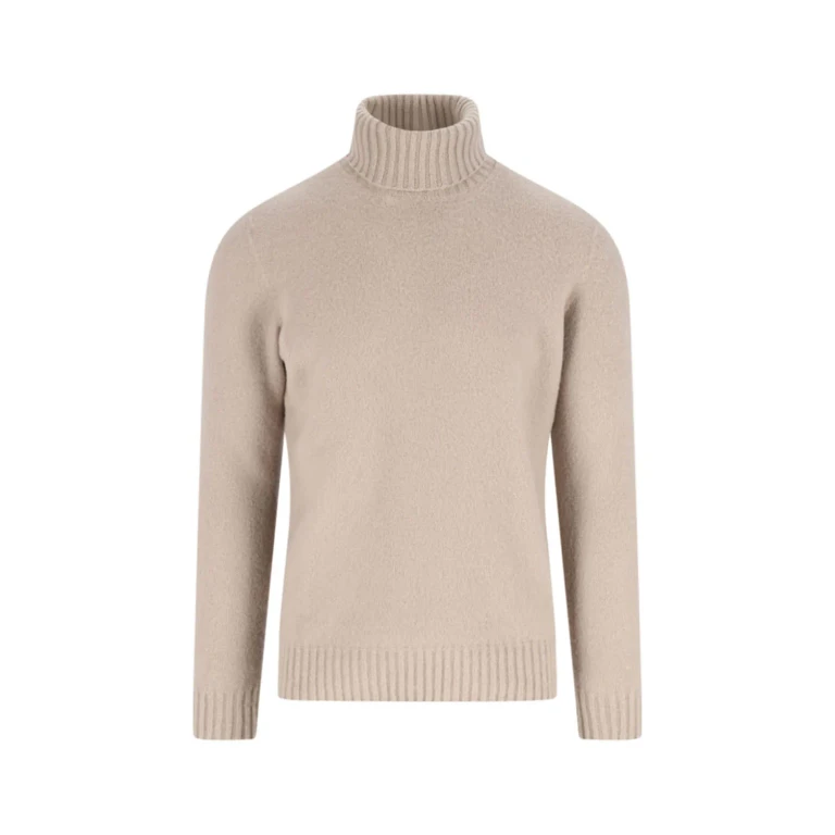 Drumohr Pull Col Rond - Beige