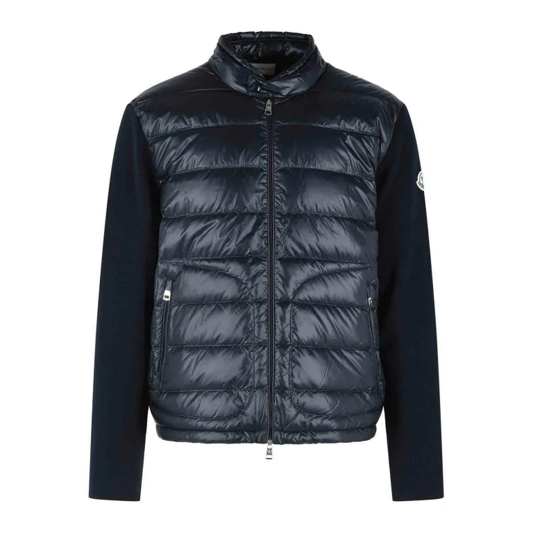 Moncler Blouson Rembourré - Bleu Foncé